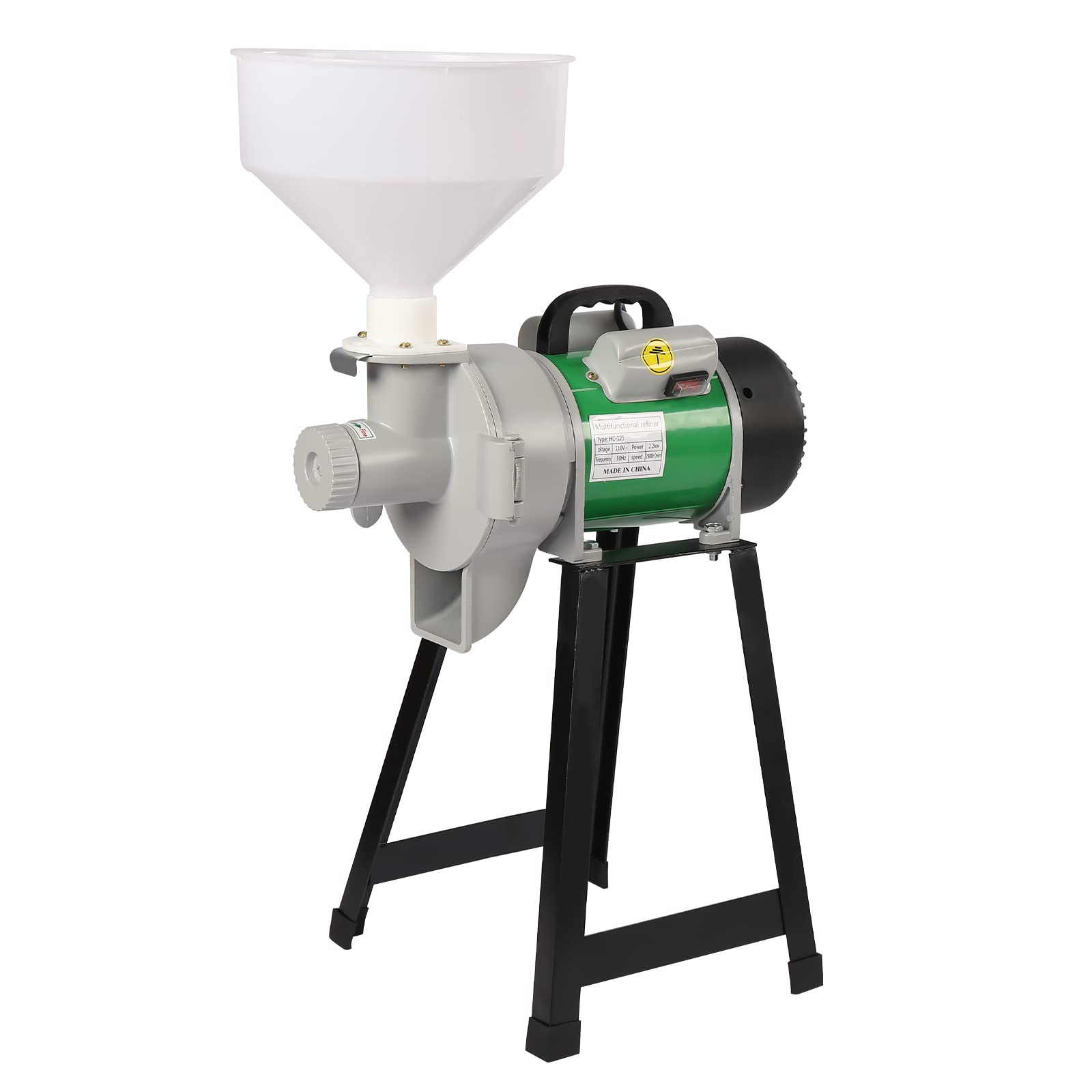 Corn Grinder Machine Electric - 2200W Elektrikli Öğütme Makinesi, 110V, Ticari