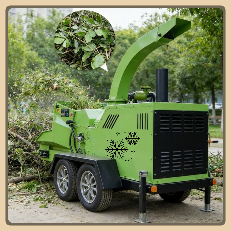 Industrial Hammer Mill Grinder - Odun Kütüğü Parçalayıcı Kırıcı Yonga Makinesi