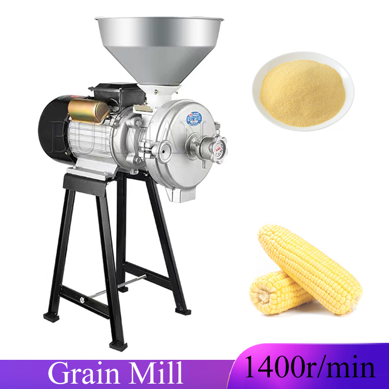 Ultra Fine Powder Grinder Machine - Ticari Tip Mısır ve Soya Fasulyesi