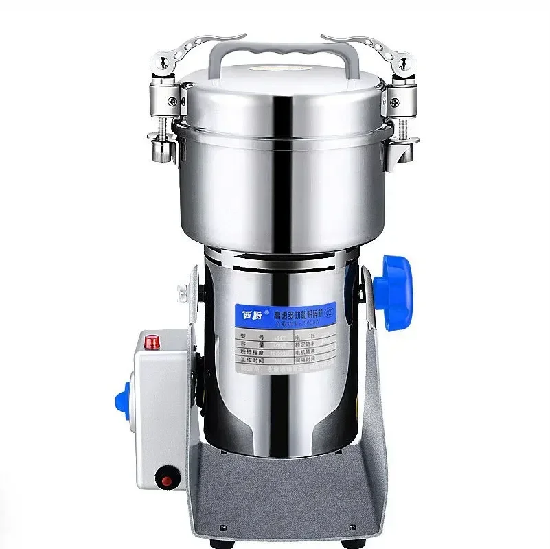 Dry Grain Grinder Stainless Steel - 800g Tahıllar Baharatlar Hebals Tahıllar Kahve