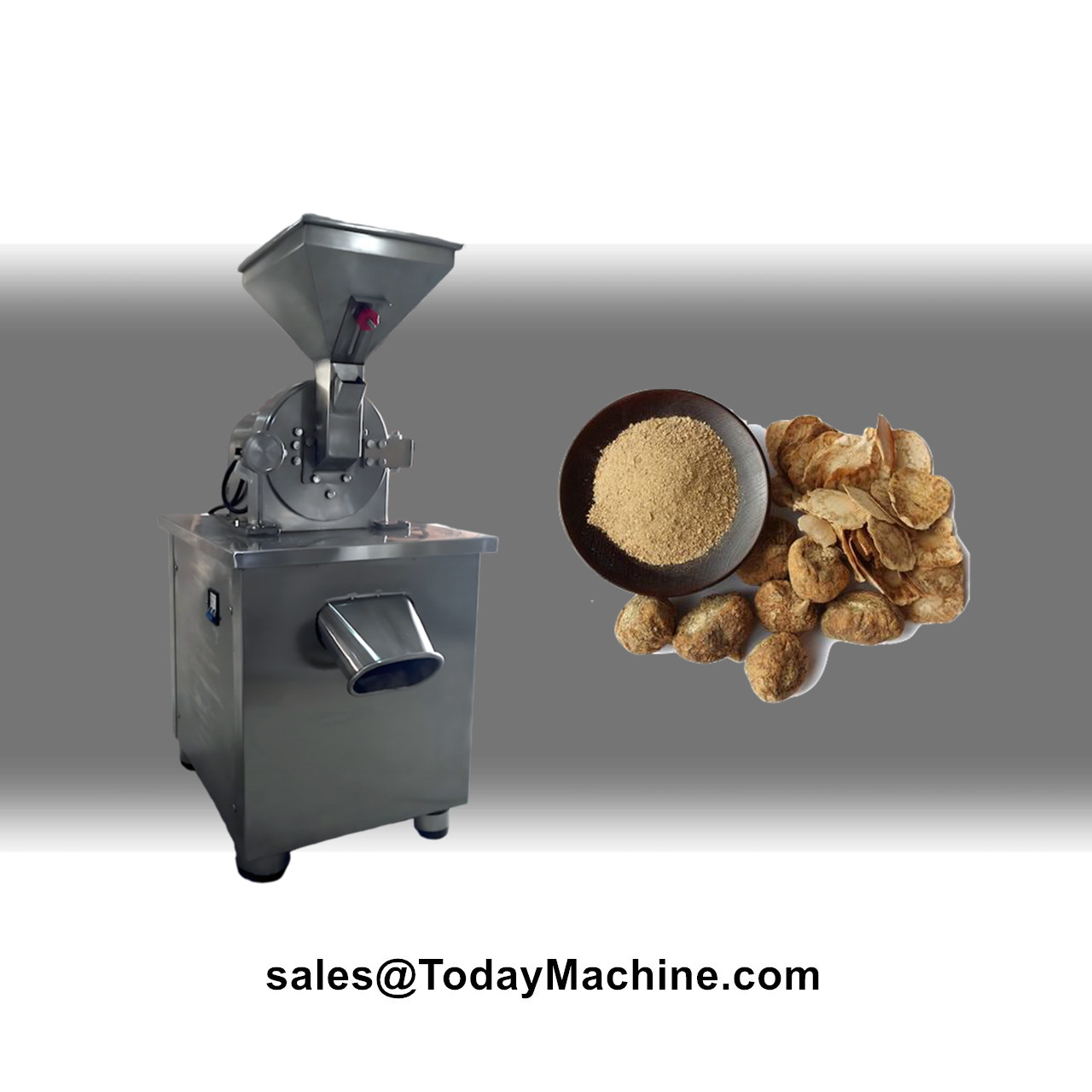 Sugar Powder Grinding Machine - Otomatik Endüstriyel Baharat Biber Tozu Kırıcı