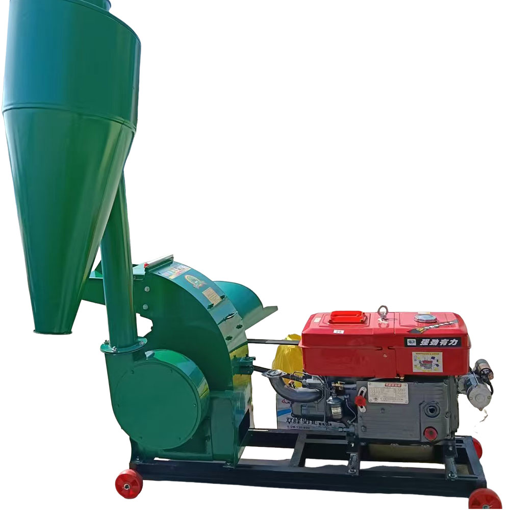 Corn Grinder Machine Electric - Mobil Siklon Çekiçli Değirmen Hayvan Yemi
