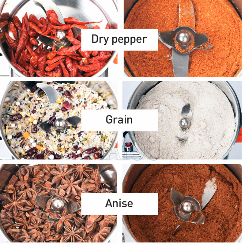 Ticari Elektrikli Tahıl Değirm - Electric Grain Mill 2500W incelemesi ve fiyatı