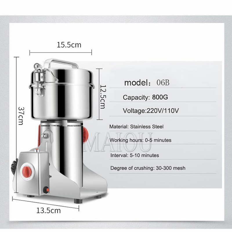 Ticari Elektrikli Tahıl Değirm - Electric Grain Mill 2500W incelemesi ve fiyatı