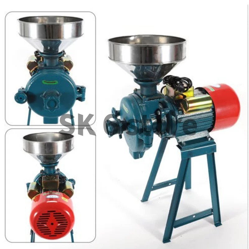 2200W 220V Elektrikli Tahıl Öğ - Corn Grinder Machine Electric incelemesi ve fiyatı
