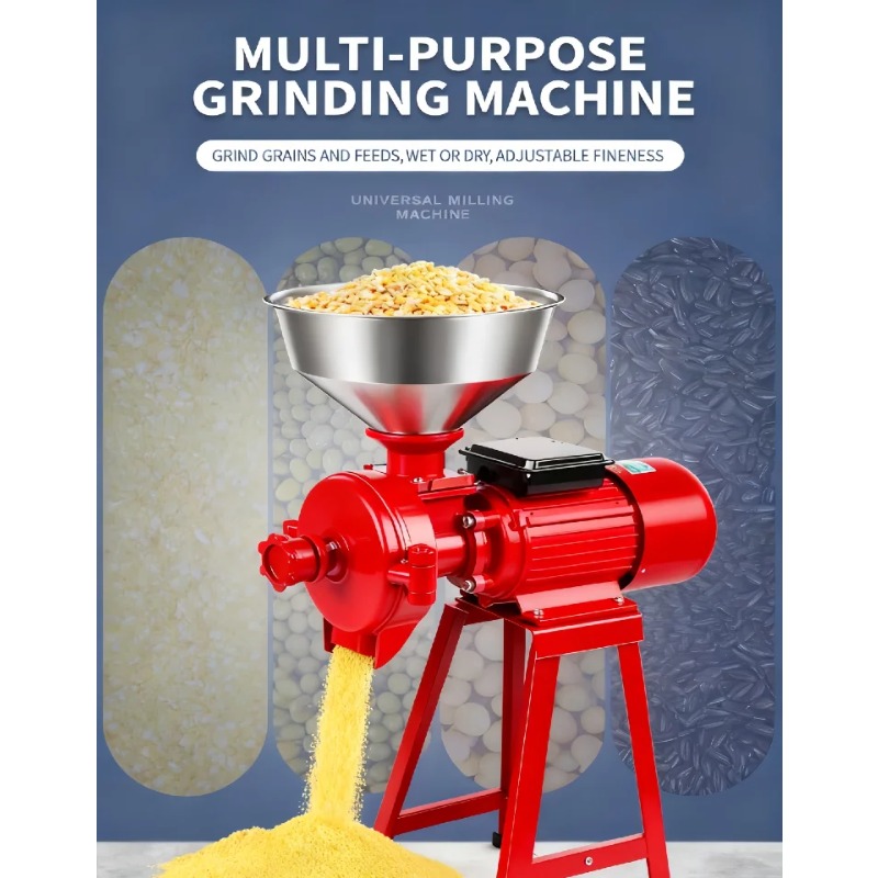 Ev Tipi Mısır Öğütücü 220 Kuru - Dry Grain Grinder Stainless Steel incelemesi ve fiyatı
