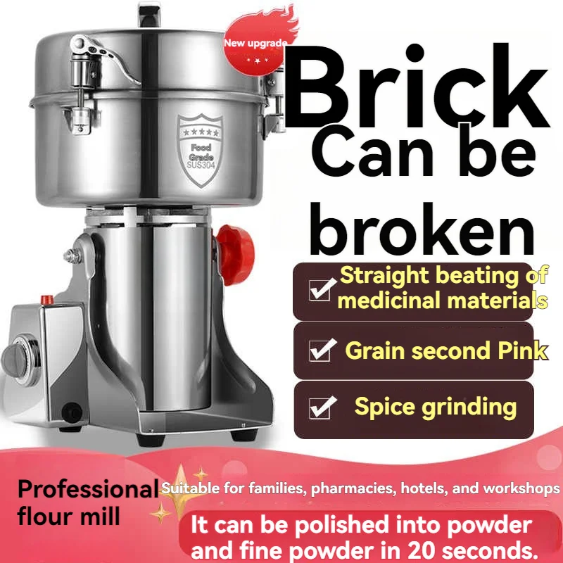 4500G Sadece Kuru Öğütücü - 45 - Dry Grain Grinder Stainless Steel incelemesi ve fiyatı