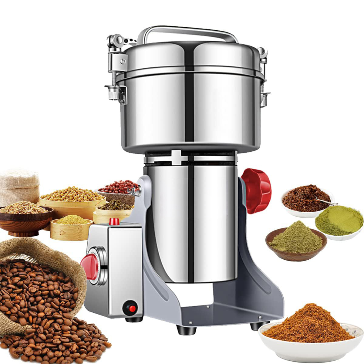 Elektrikli Tahıl Öğütücü Değir - Herb Grinder Machine Commercial incelemesi ve fiyatı