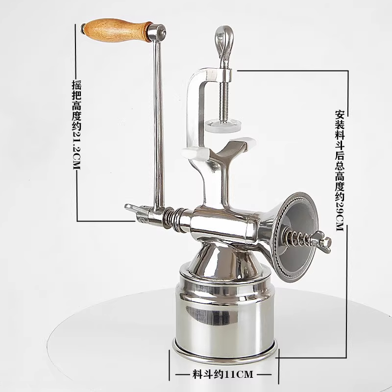 304 paslanmaz çelik manuel kah - Grain Mill Grinder Hand Crank incelemesi ve fiyatı