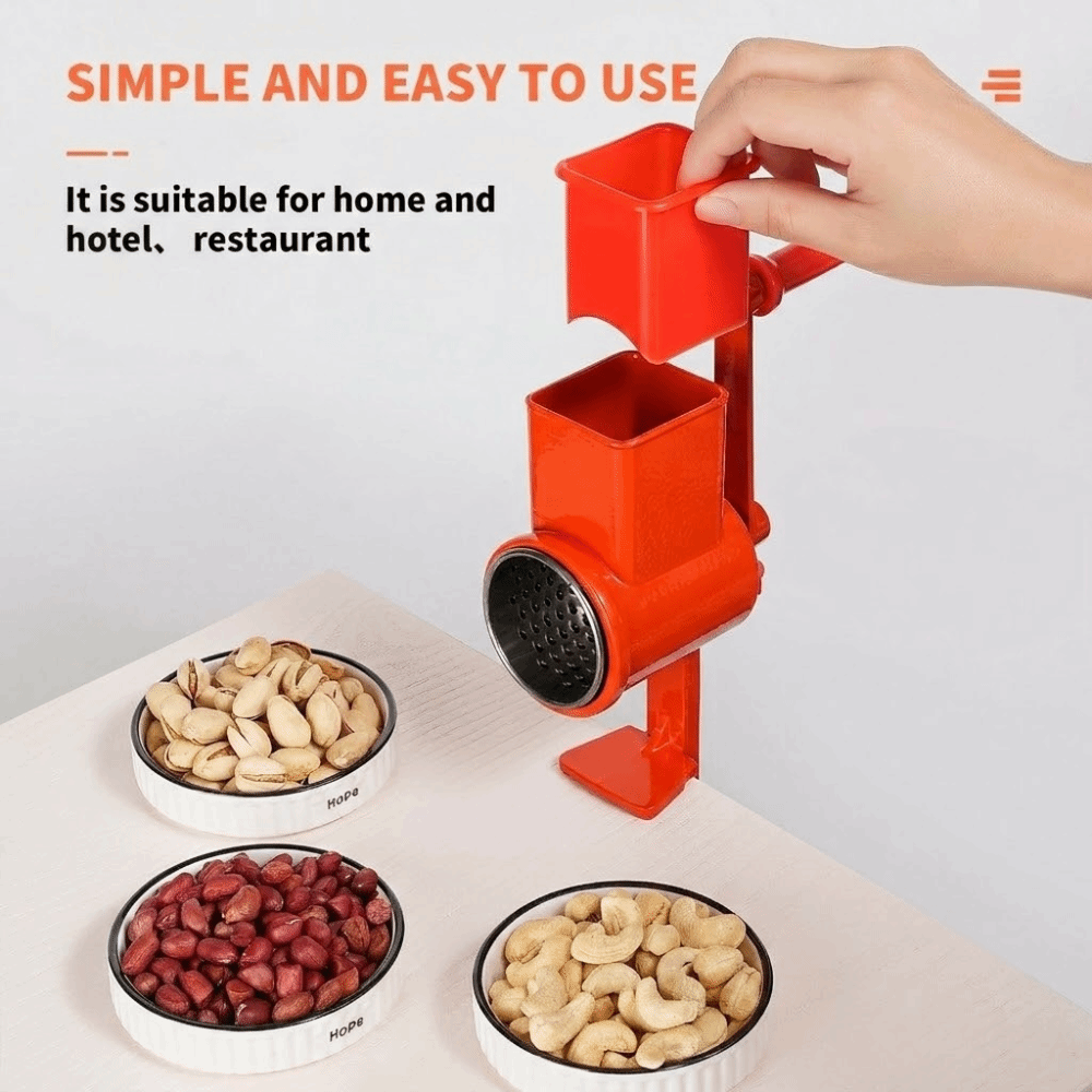 Paslanmaz Bıçaklı El Kranklı T - Grain Mill Grinder Hand Crank incelemesi ve fiyatı