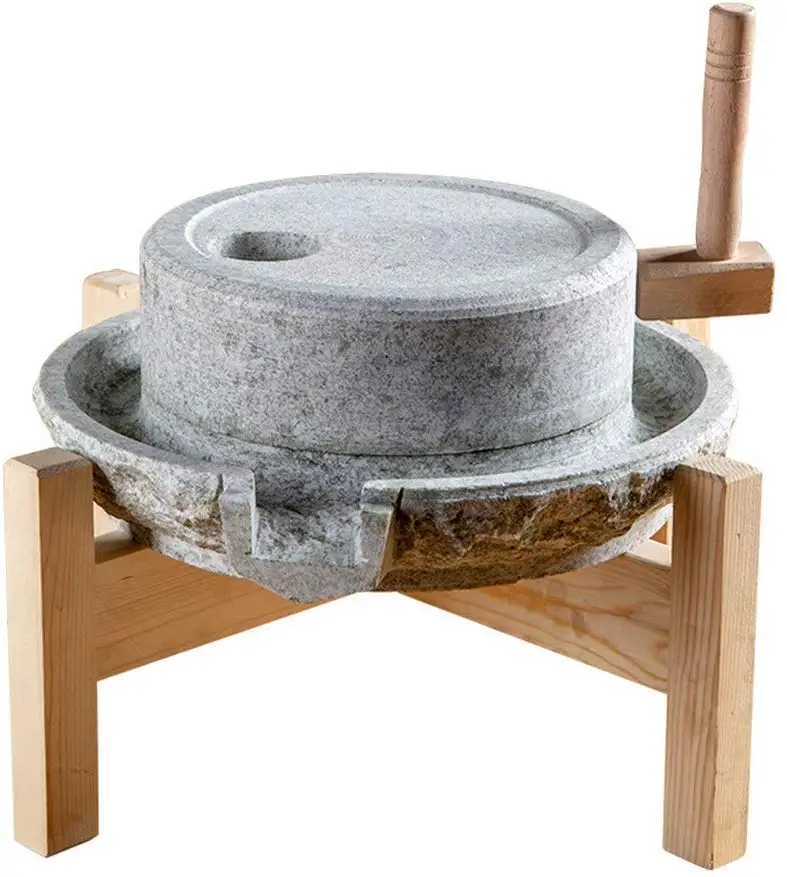 100% Doğal Göz Taşı Taş Manuel - Grain Mill Grinder Hand Crank incelemesi ve fiyatı