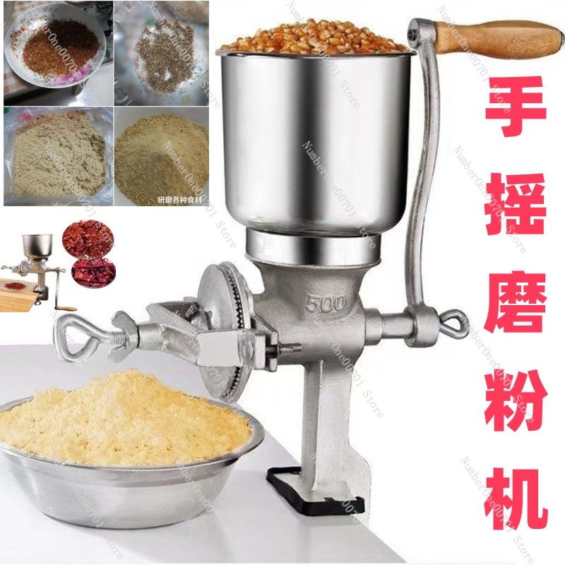 Manuel Dökme Demir Öğütücü Kal - Grain Mill Grinder Hand Crank incelemesi ve fiyatı