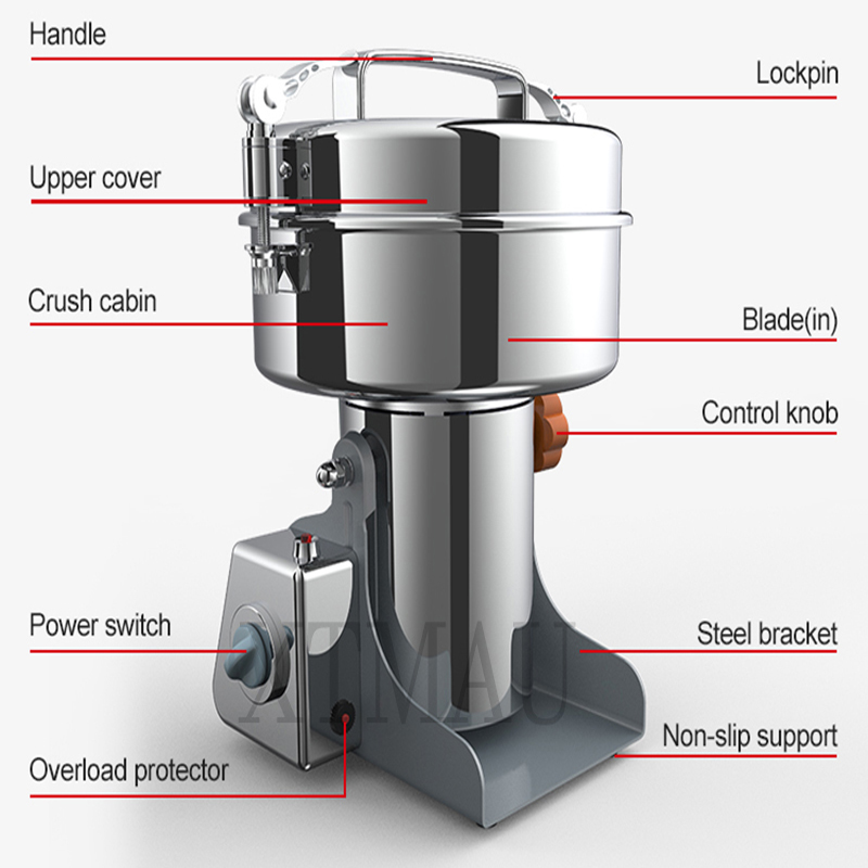 Salıncak Tipi Elektrikli Tahıl - Electric Grain Mill 2500W incelemesi ve fiyatı