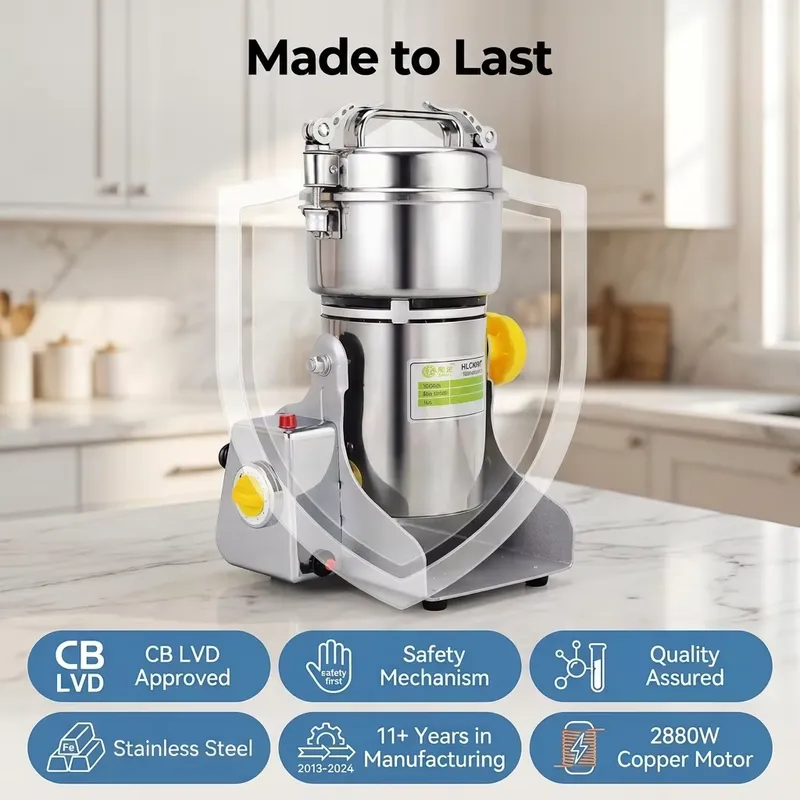 Boou Yüksek Performanslı Mouli - Dry Grain Grinder Stainless Steel incelemesi ve fiyatı