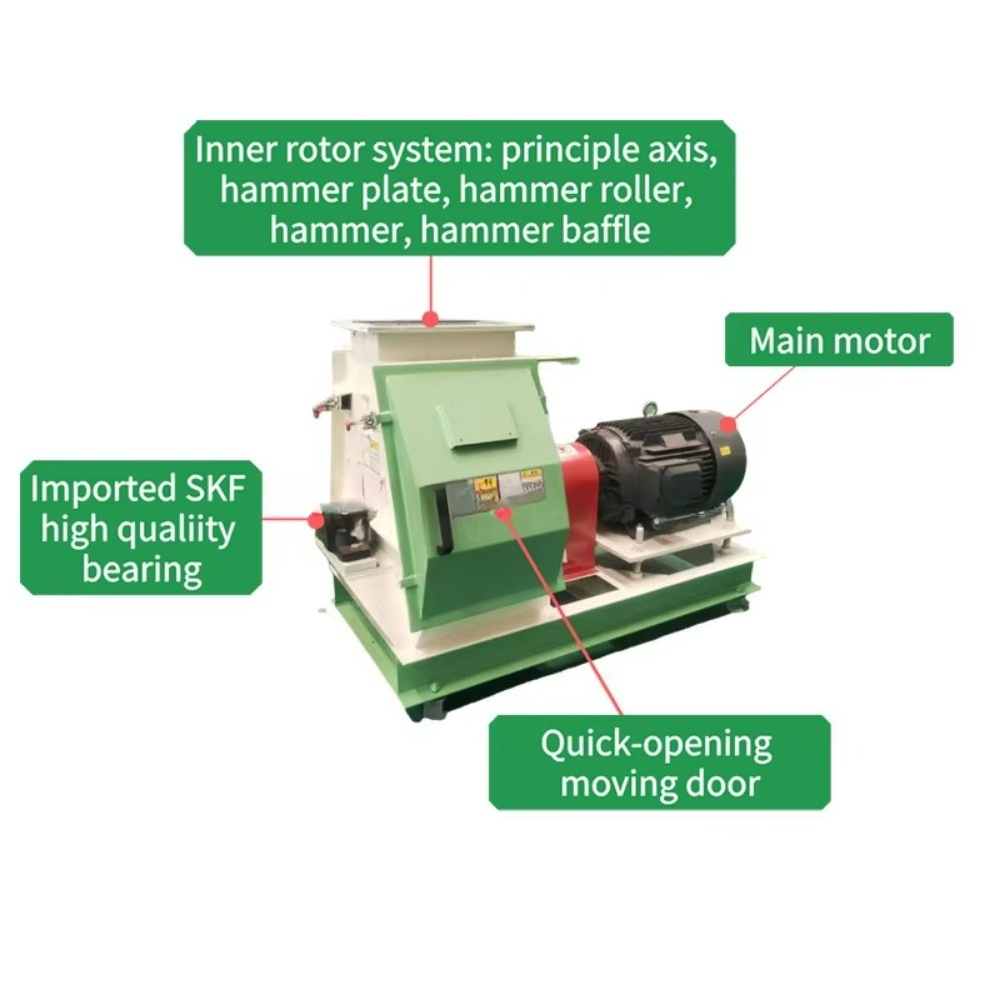 Yeni Endüstriyel Paslanmaz Çel - Industrial Hammer Mill Grinder incelemesi ve fiyatı