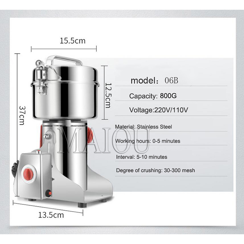 Paslanmaz Çelik Elektrikli Tah - Electric Grain Mill 2500W incelemesi ve fiyatı